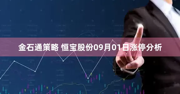 金石通策略 恒宝股份09月01日涨停分析